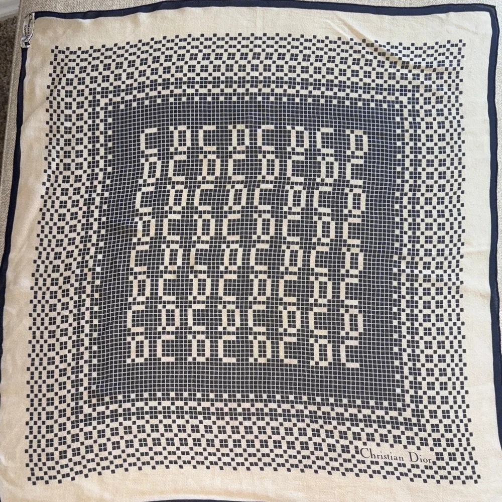 Christian Dior CD Scarf